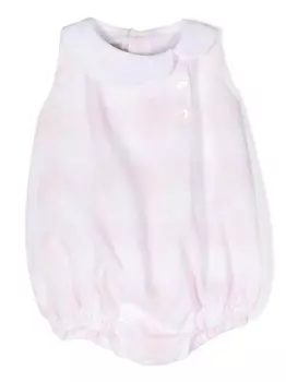 La Stupenderia ромпер в клетку, розовый