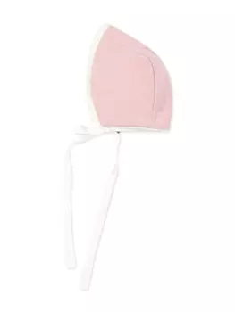 La Stupenderia шляпа с кружевной отделкой, розовый