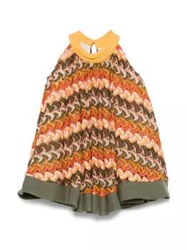 La Stupenderia трикотажное платье, зеленый