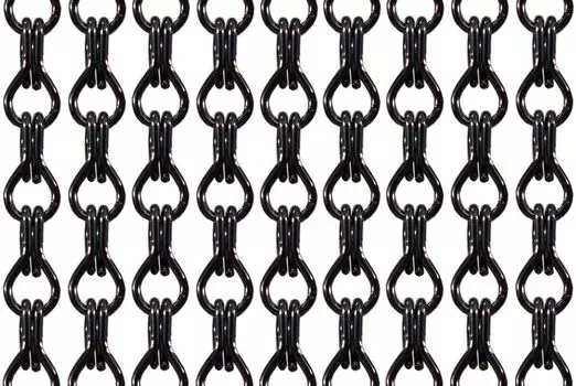 La Tenda ALUSAX 1 цепочка для штор антрацит, размеры: 90 x 210 см, серый