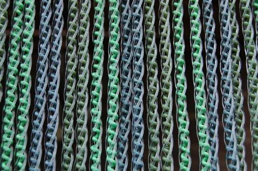 La Tenda AREZZO 3-полосная штора зеленая, размеры: 90 x 210 см