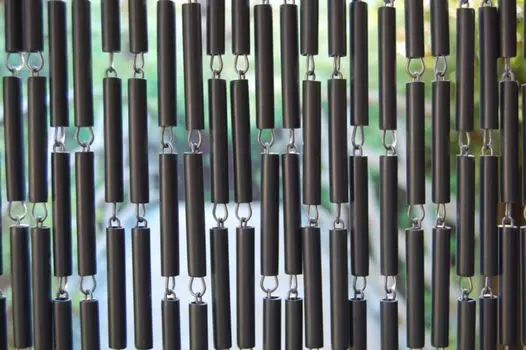 La Tenda CAMPOS 2 XL занавеска-цепочка антрацит, размеры: 140 x 230 см, серый