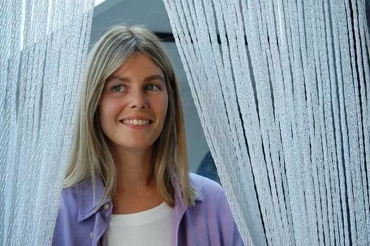 La Tenda LUCCA 3-полосная штора белая, размеры: 100 x 230 см, белый