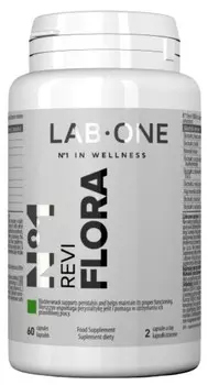 Lab One, N°1 Revi FLORA, Биологически активная добавка, 60 капсул Inna Marka