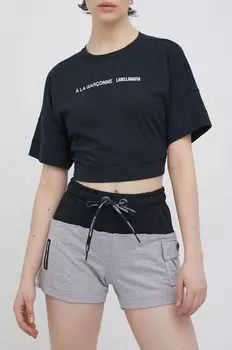 LaBellaМафия шорты Labellamafia, серый