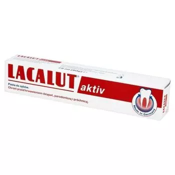 Lacalut Active Зубная паста, 75 ml