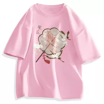 Lachapellehomme Женская футболка, Бургундия (цветы в национальном стиле)