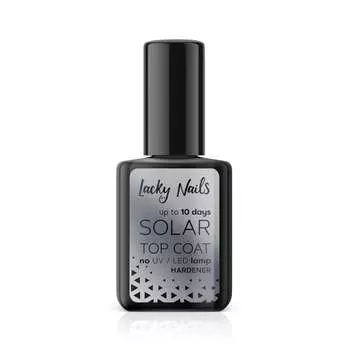 LACKY NAILS SOLAR GEL TOP COAT 10ML inna