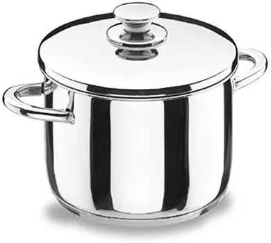 LACOR 40122 Кастрюля для мяса с крышкой 22 см Vitrocor