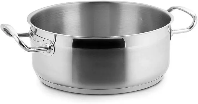 LACOR FRYING POT O/крышка ECO-Chef 24X9,5 CMS, нержавеющая сталь, 24, 24 см