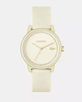 Lacoste 12.12 Go 2001288 белые силиконовые женские часы Lacoste, белый