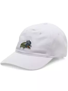 Lacoste бейсболка с нашивкой-логотипом, белый