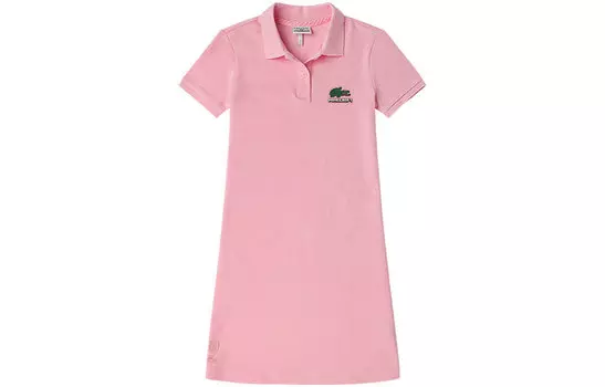 LACOSTE Детское детское платье, цвет розовый
