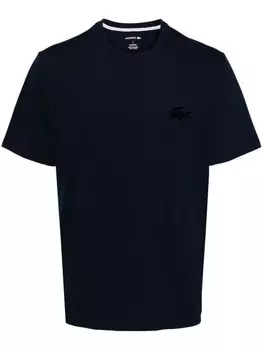 Lacoste футболка с логотипом с эффектом деворе