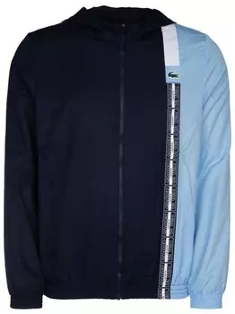 Lacoste худи на молнии, синий