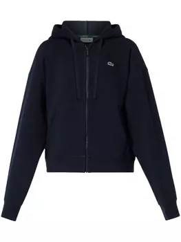 Lacoste худи с логотипом, синий