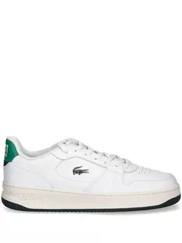Lacoste кеды с нашивкой-логотипом, белый