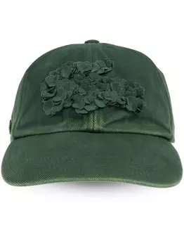Lacoste кепка с аппликацией из коллаборации с Lemari, зеленый