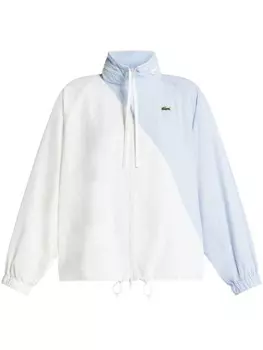 Lacoste куртка с высоким воротником, белый