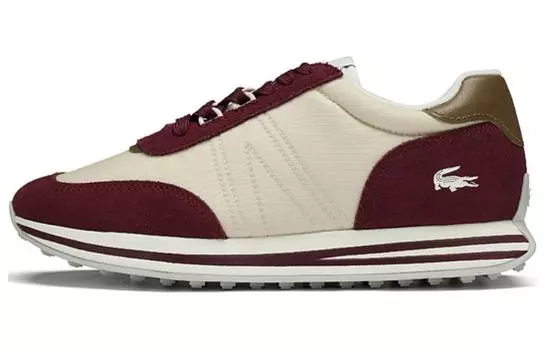 LACOSTE Lifestyle Обувь Мужская, Beige/Red