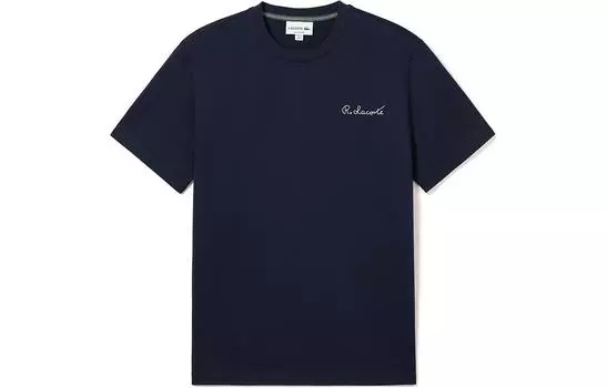 LACOSTE Мужская футболка, цвет 166/ navy blue