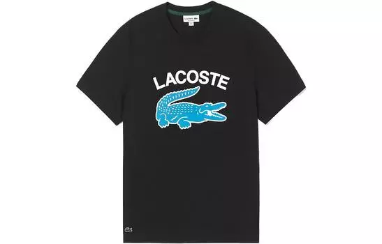 LACOSTE Мужская футболка, цвет Black