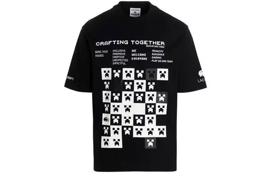 LACOSTE Мужская футболка, цвет Black
