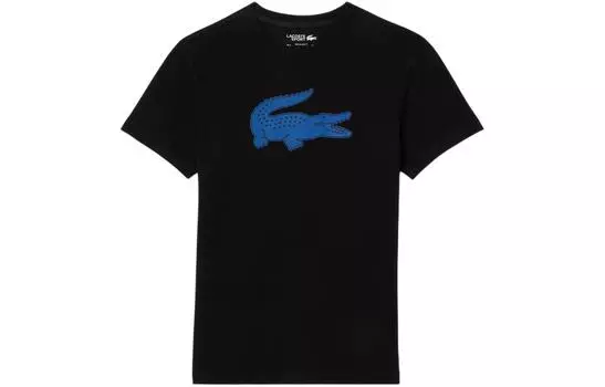 LACOSTE Мужская футболка, цвет Black/Blue
