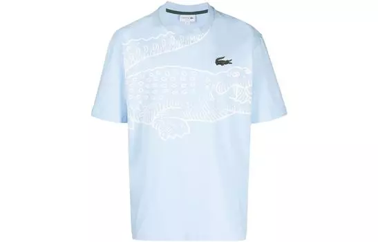 LACOSTE Мужская футболка, цвет Blue