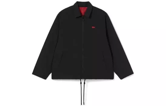 LACOSTE Мужская куртка, цвет Black/Red