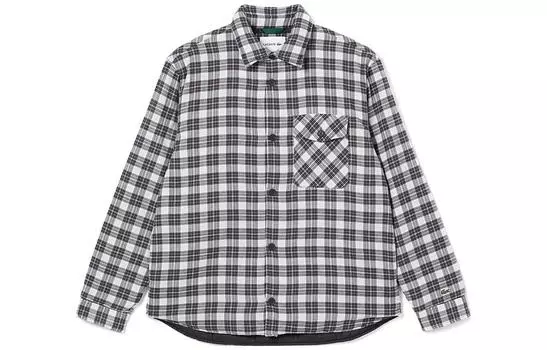 LACOSTE Мужская рубашка, цвет Black/White Checked