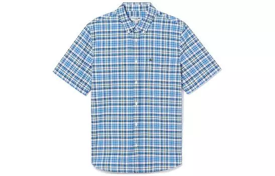 LACOSTE Мужская рубашка, цвет Blue