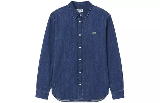 LACOSTE Мужская рубашка, цвет Blue
