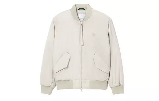 LACOSTE Мужская стеганая куртка, цвет Beige