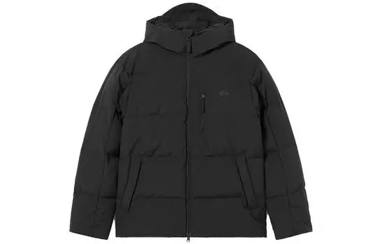 LACOSTE Мужская стеганая куртка, цвет Black 031