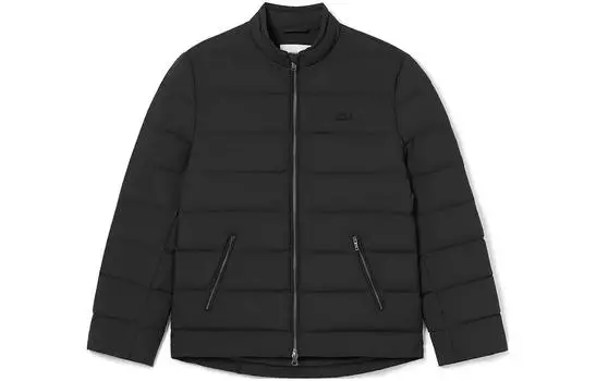 LACOSTE Мужская стеганая куртка, цвет Black