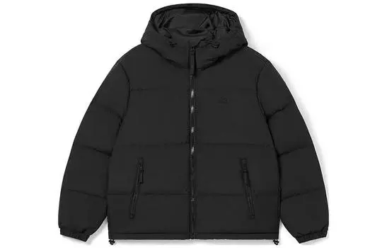 LACOSTE Мужская стеганая куртка, цвет Black