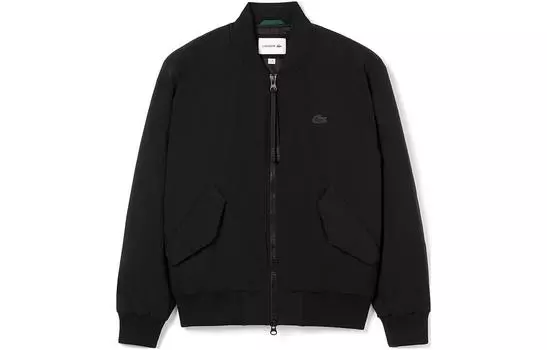 LACOSTE Мужская стеганая куртка, цвет Black