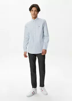 Lacoste мужские черные брюки узкого кроя Lacoste