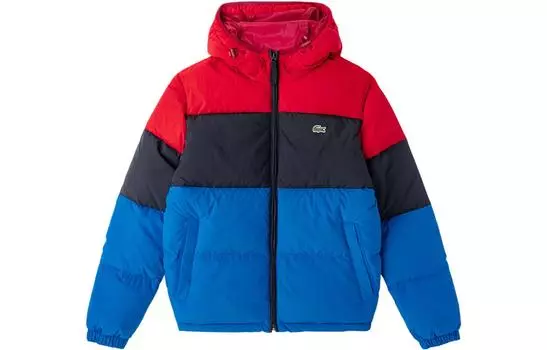 LACOSTE Мужской пуховик, цвет Blue