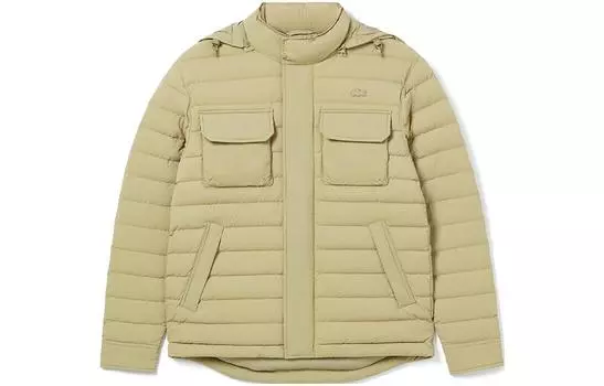 LACOSTE Мужской пуховик, цвет Camel