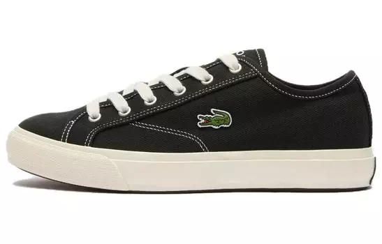 LACOSTE парусиновая обувь Мужчины, Black