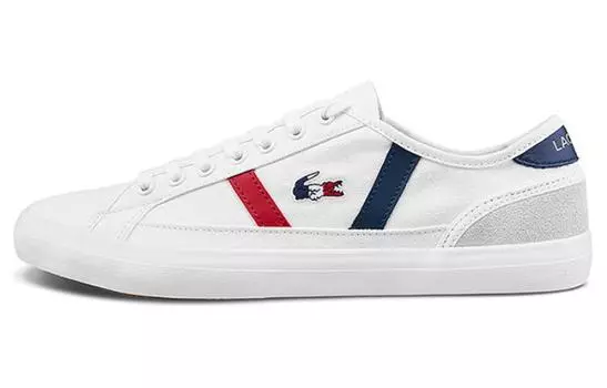 LACOSTE парусиновая обувь Мужчины, White