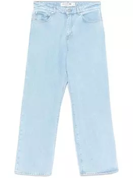 Lacoste прямые джинсы средней посадки, синий