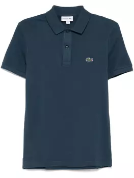 Lacoste рубашка поло из ткани пике, синий