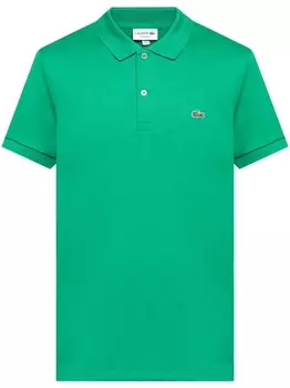 Lacoste рубашка поло пике, зеленый