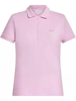 Lacoste рубашка поло с логотипом, розовый