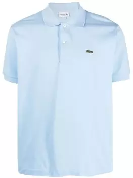 Lacoste рубашка поло с нашивкой-логотипом, синий