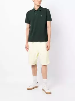 Lacoste рубашка поло с нашивкой-логотипом, зеленый