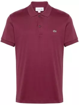 Lacoste рубашка поло с вышитым логотипом, красный
